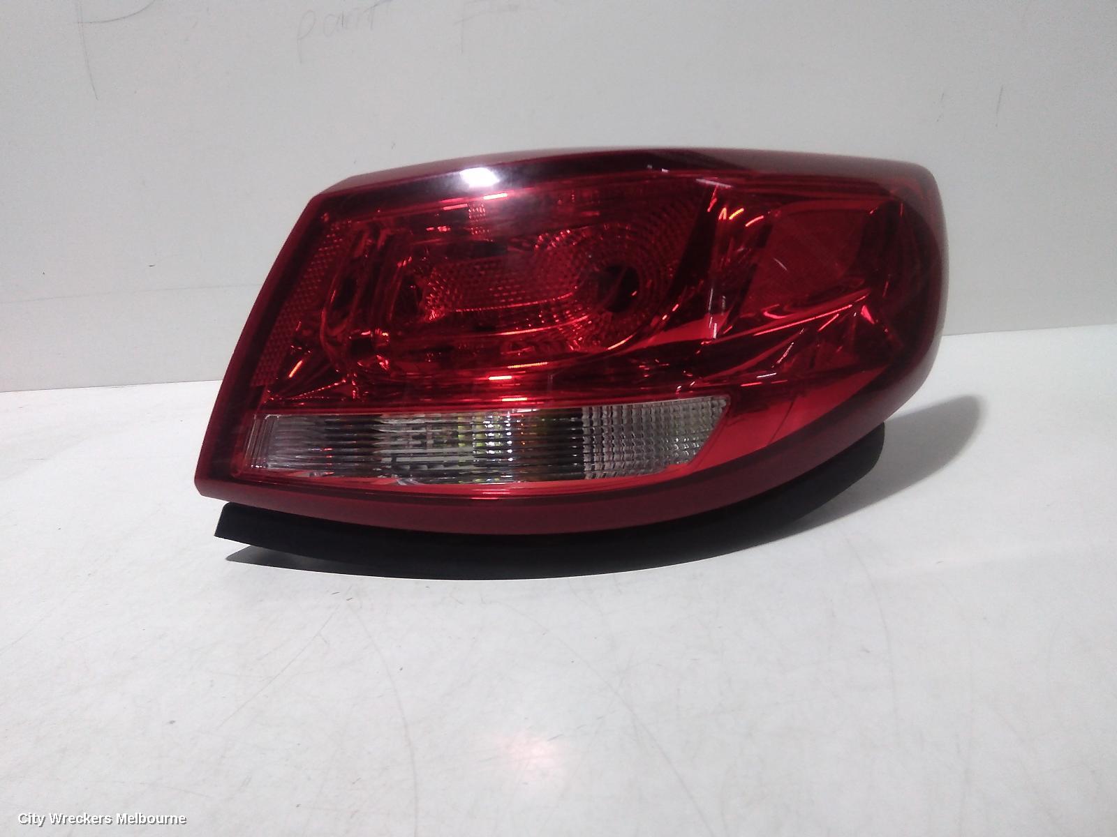 HOLDEN COMMODORE RIGHT TAILLIGHT, VF, SEDAN, CLEAR TYPE, EVOKE/SV6/SS/INTERNATIONAL, 05/2013 - 12/2017