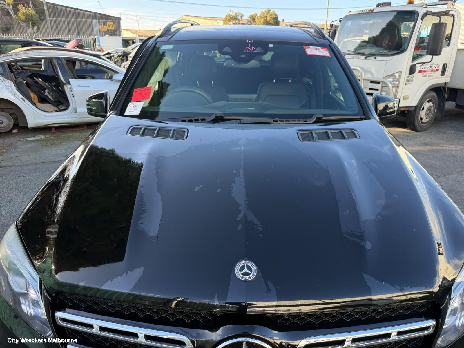 MERCEDES GLS CLASS BONNET LOCK/SUPPORT, X166, 01/2016 - 07/2019