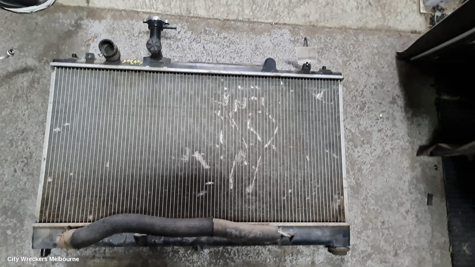 MAZDA 6 RADIATOR, MANUAL, 2.3, PETROL, HAS 2 