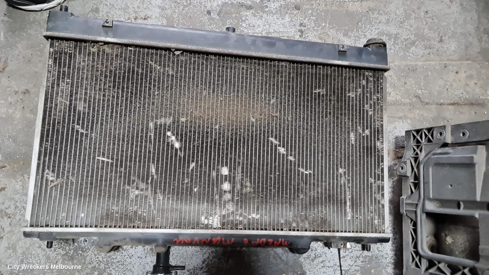 MAZDA 6 RADIATOR, MANUAL, 2.3, PETROL, HAS 2 