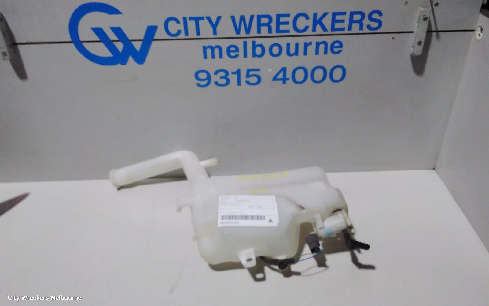 MAZDA 2 WASHER BOTTLE, DE SERIES, 09/2007 - 09/2014