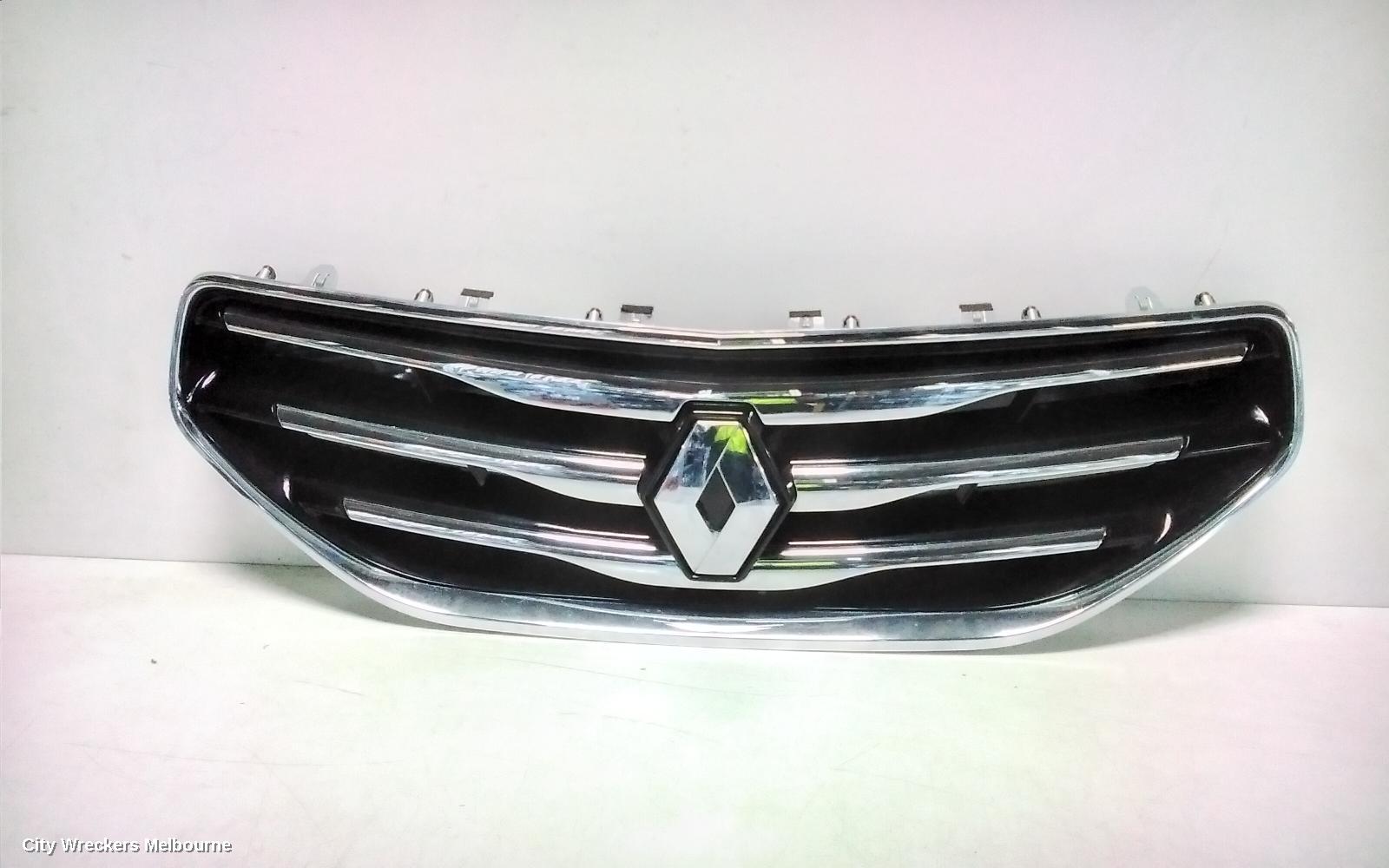RENAULT KALEOS GRILLE, RADIATOR GRILLE, H45, 07/2011 - 03/2013