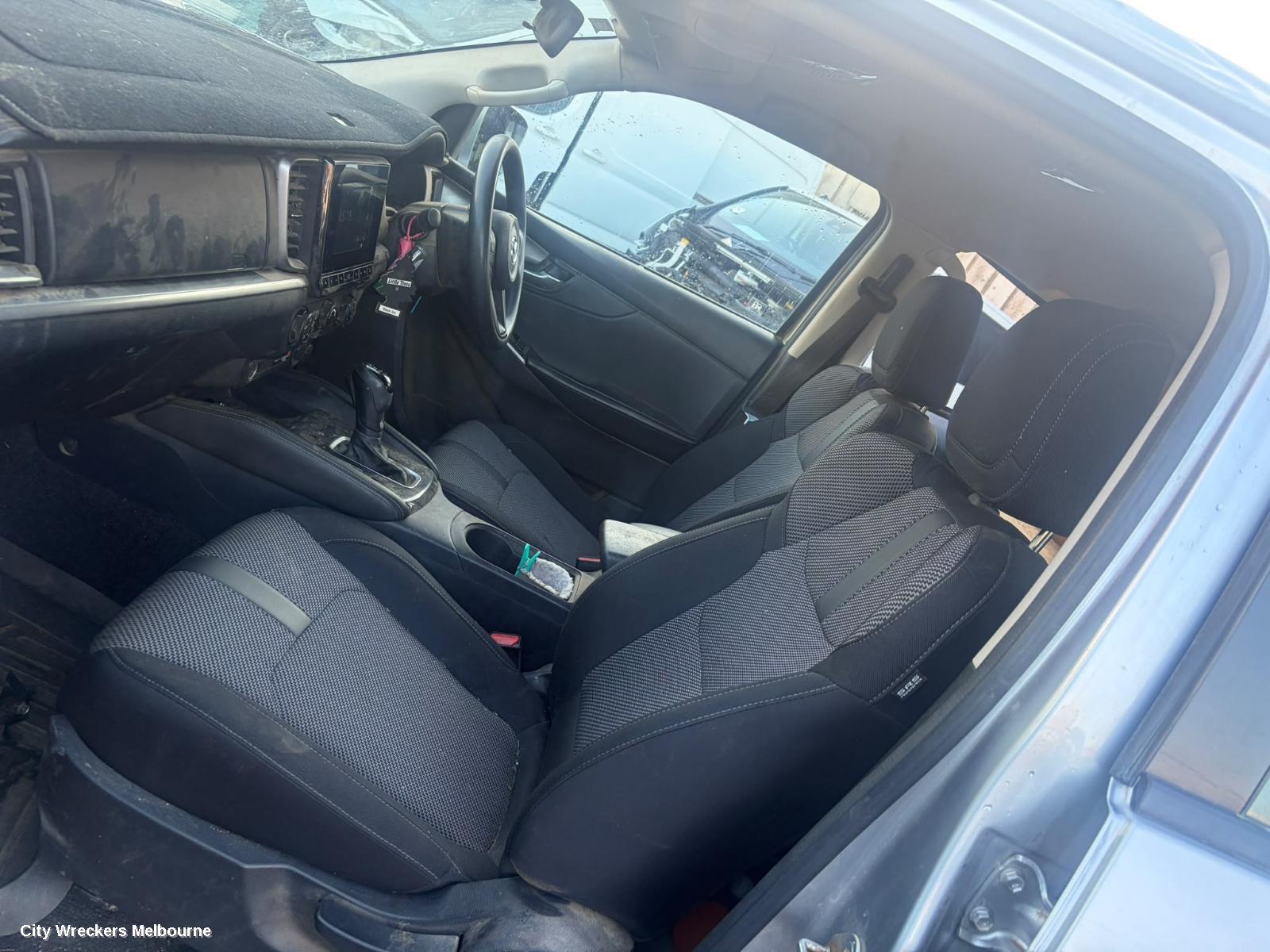 MAZDA BT50 SUNVISOR, TF, RH SIDE, BEIGE, 07/2020 ONWARDS
