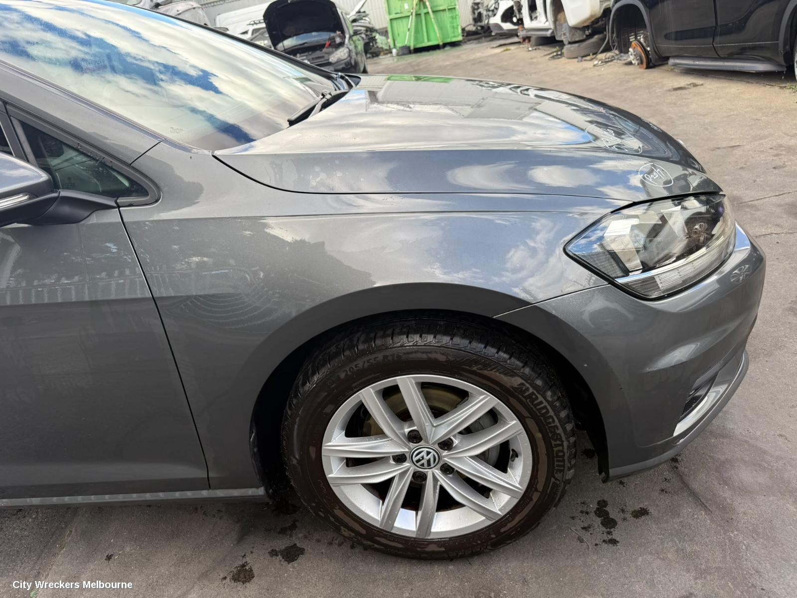 VOLKSWAGEN GOLF LEFT REAR DOOR/SLIDING, GEN 7, HATCH, 11/2012 - 08/2020