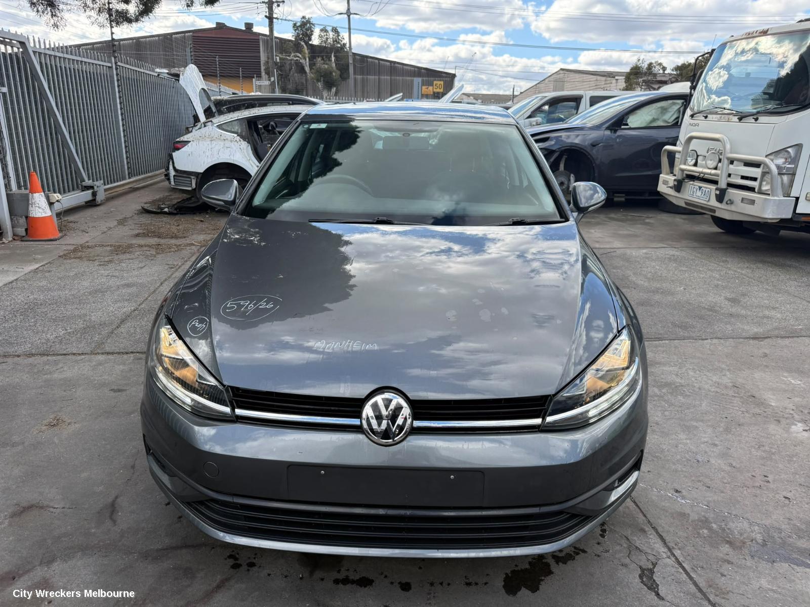VOLKSWAGEN GOLF LEFT REAR DOOR/SLIDING, GEN 7, HATCH, 11/2012 - 08/2020