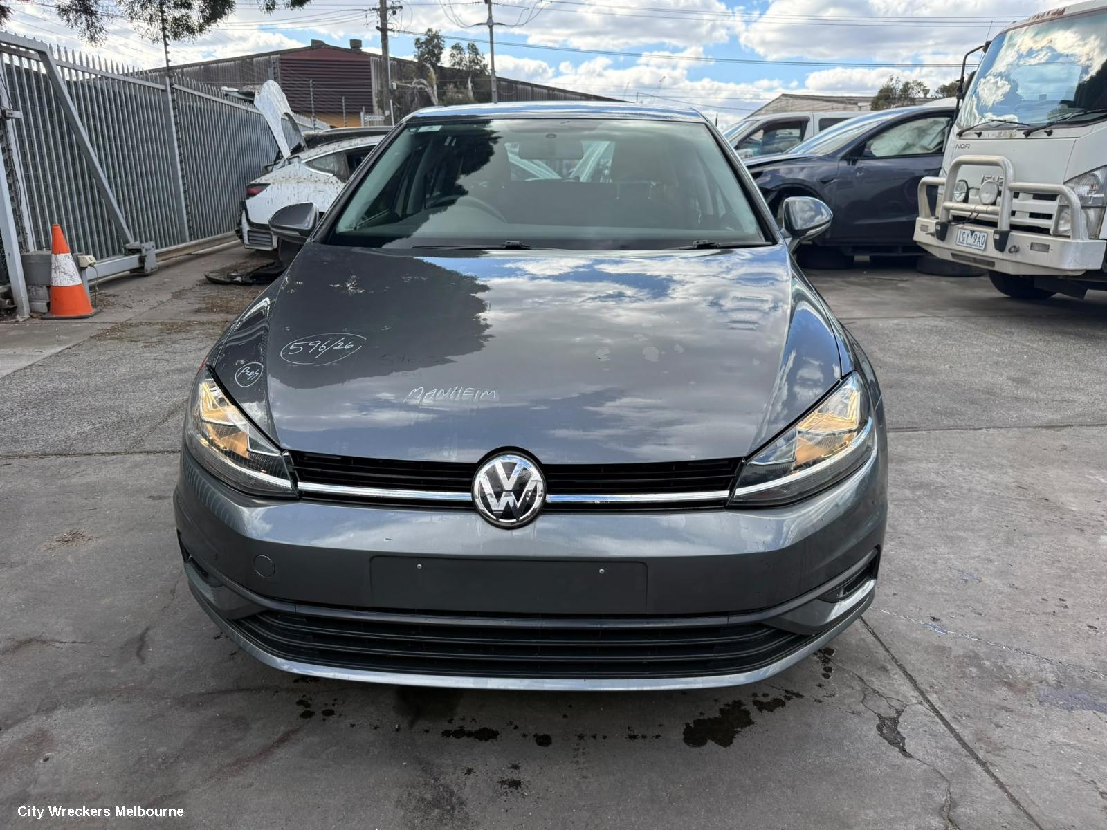VOLKSWAGEN GOLF LEFT REAR DOOR/SLIDING, GEN 7, HATCH, 11/2012 - 08/2020