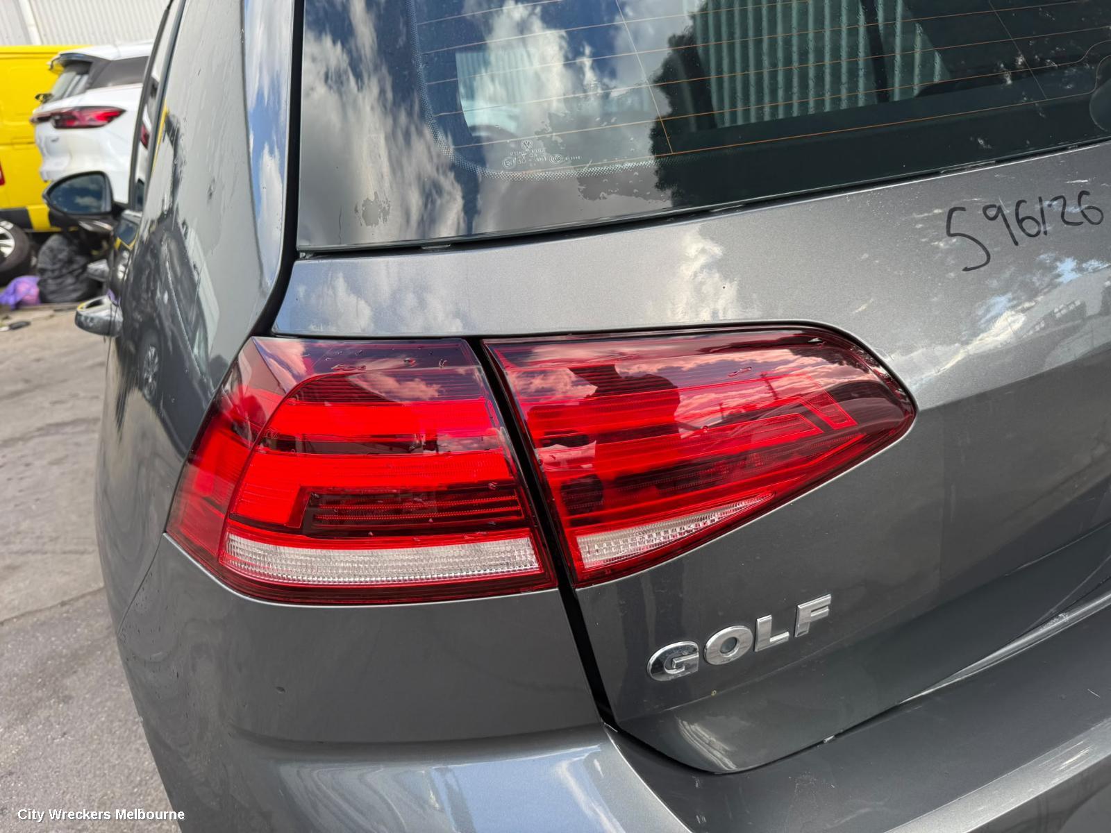 VOLKSWAGEN GOLF LEFT REAR DOOR/SLIDING, GEN 7, HATCH, 11/2012 - 08/2020