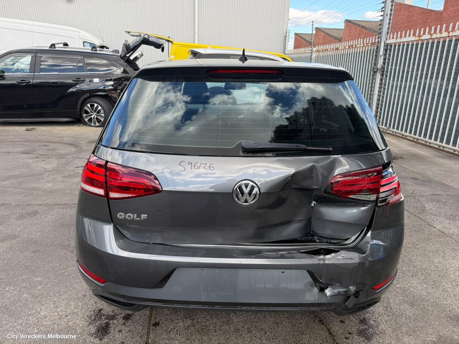 VOLKSWAGEN GOLF LEFT REAR DOOR/SLIDING, GEN 7, HATCH, 11/2012 - 08/2020