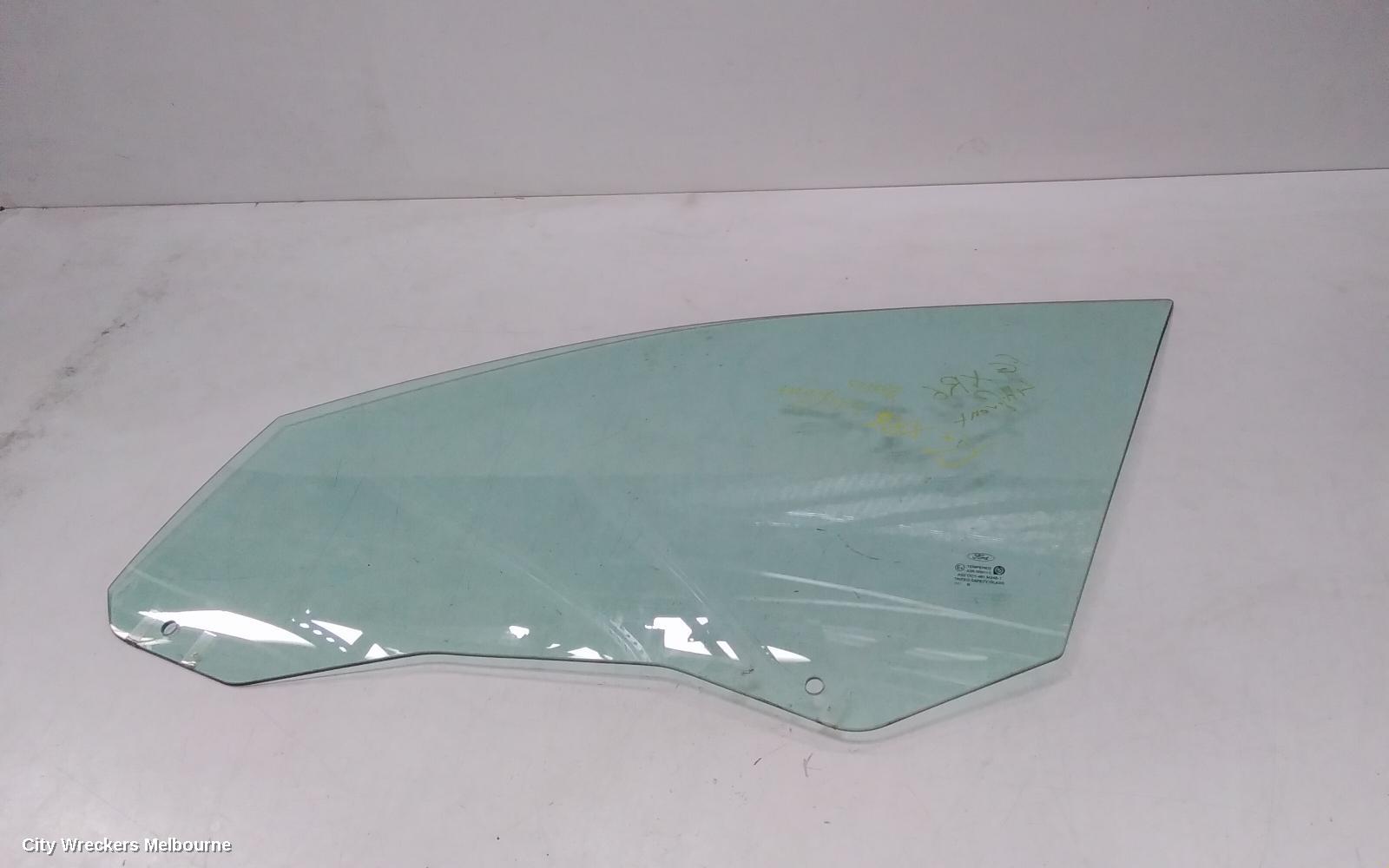 FORD FALCON LEFT FRONT DOOR WINDOW, FG MKI-MKII, 05/2008 - 09/2014