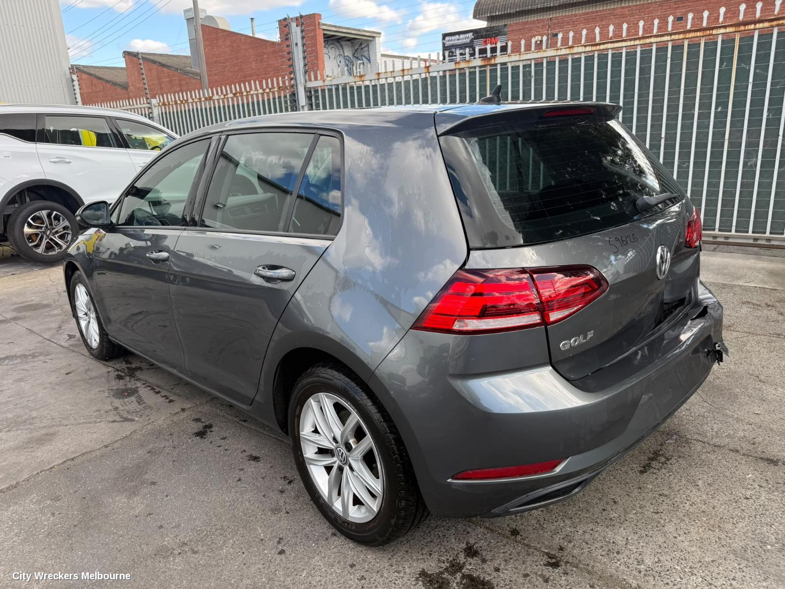 VOLKSWAGEN GOLF LEFT REAR DOOR/SLIDING, GEN 7, HATCH, 11/2012 - 08/2020