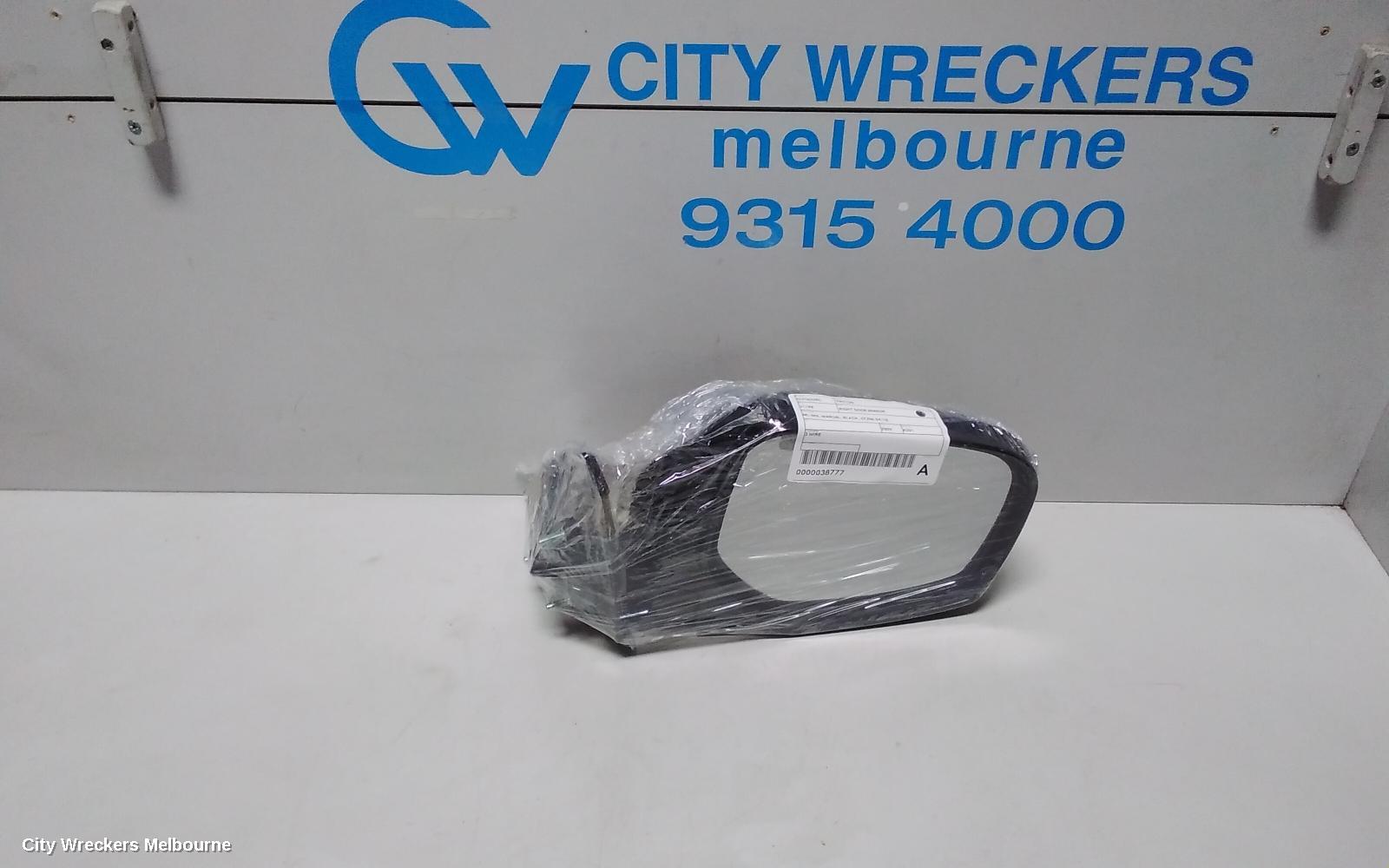 MITSUBISHI TRITON RIGHT DOOR MIRROR, ML-MN, POWER, BLACK, 07/2006 - 04/2015