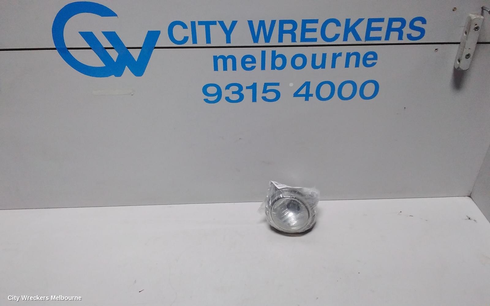 MAZDA 3 RIGHT INDICATOR/FOG/SIDE, BUMPER FOGLAMP, BK, ROUND TYPE, LENS# 114-61009, 10/2003 - 04/2009