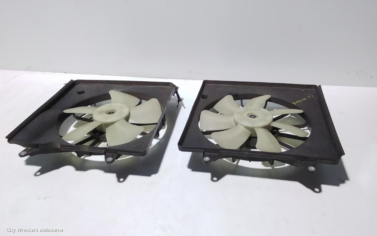 HONDA ACCORD FAN, RADIATOR FAN, 2.4, 8TH GEN, EURO (VIN JHMCU), 06/2008 - 12/2015