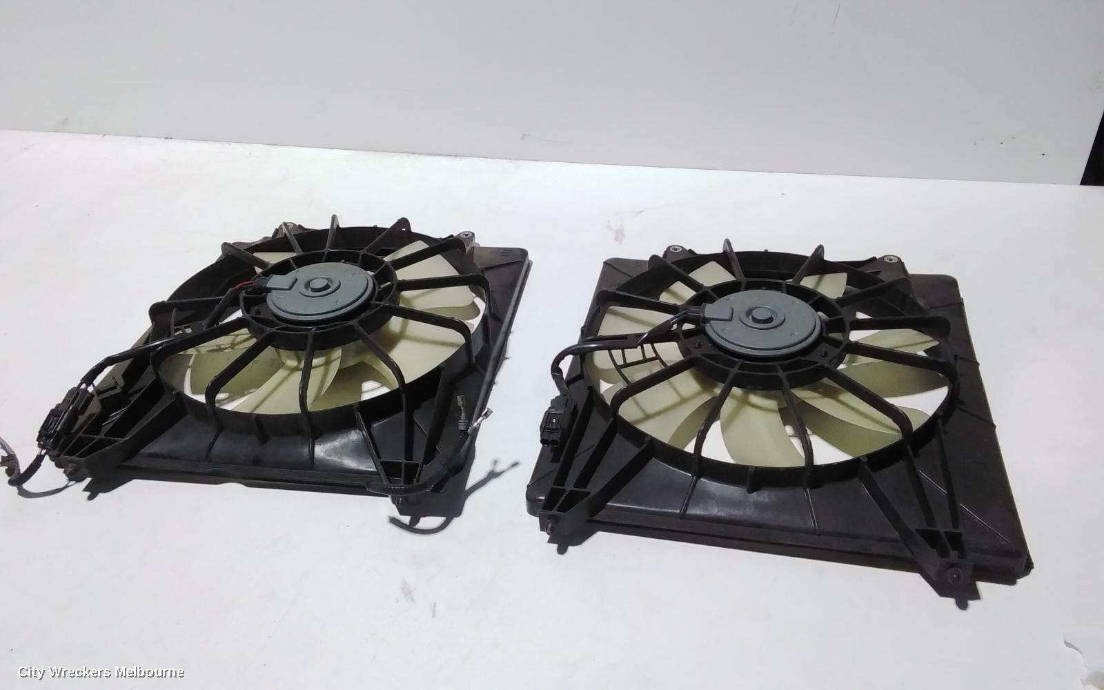 HONDA ACCORD FAN, RADIATOR FAN, 2.4, 8TH GEN, EURO (VIN JHMCU), 06/2008 - 12/2015