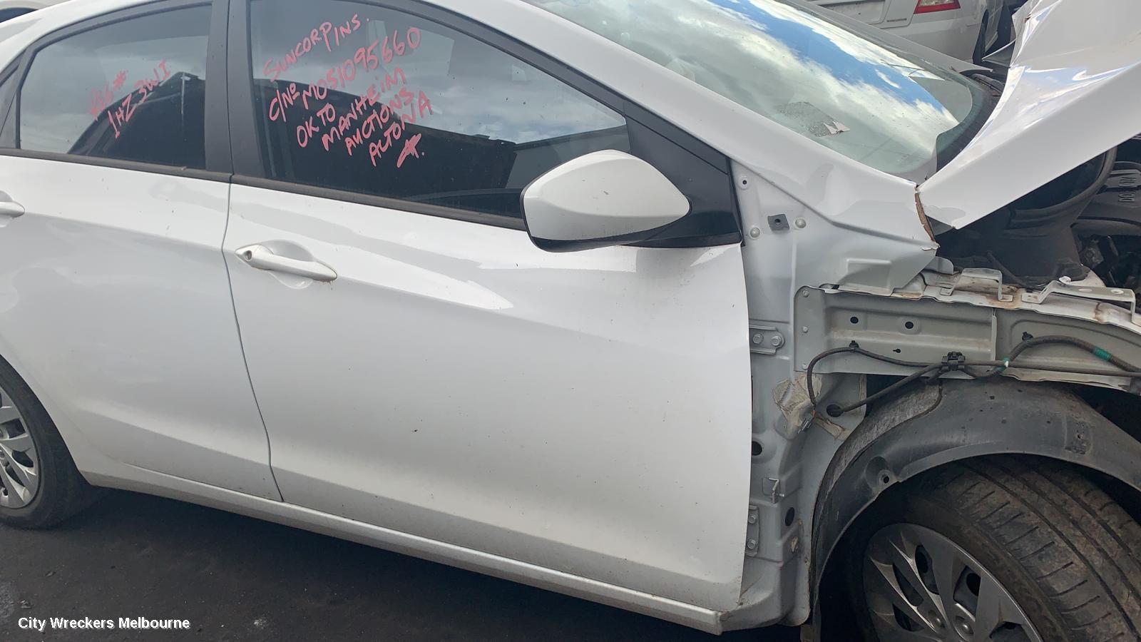 HYUNDAI I30 SUNVISOR, GD, RH SIDE, 03/2012 - 02/2017