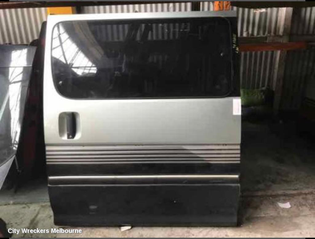 TOYOTA HIACE LEFT REAR DOOR/SLIDING, LH/RZH10#, JAP POP OUT, GLASS TYPE, P/N 6700426120, 11/1989 - 12/2004