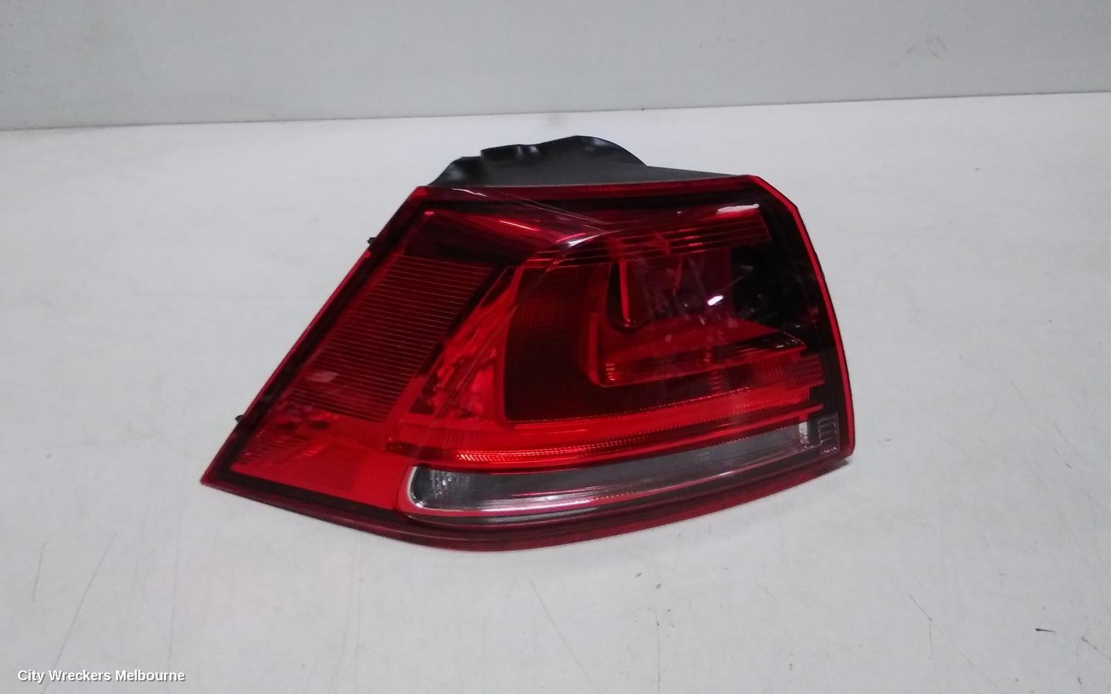 VOLKSWAGEN GOLF LEFT TAILLIGHT, GEN 6, 3DR/5DR HATCH, 12/2008 - 03/2013