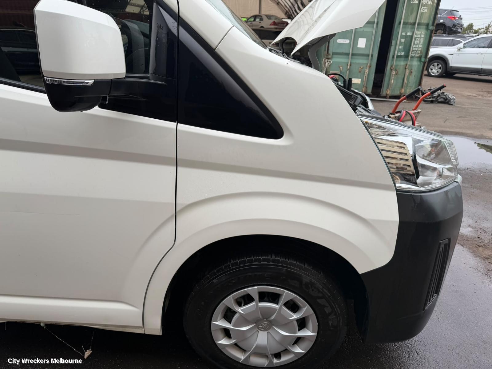 TOYOTA HIACE SPARE WHEEL CARRIER, 300 SERIES, 02/2019 ONWARDS