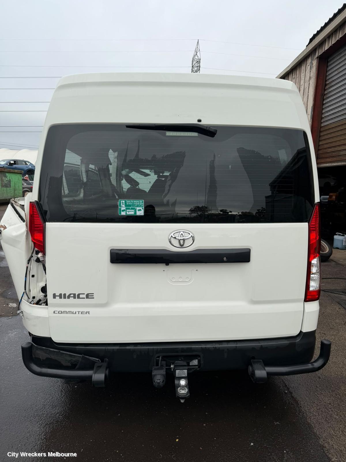 TOYOTA HIACE SPARE WHEEL CARRIER, 300 SERIES, 02/2019 ONWARDS