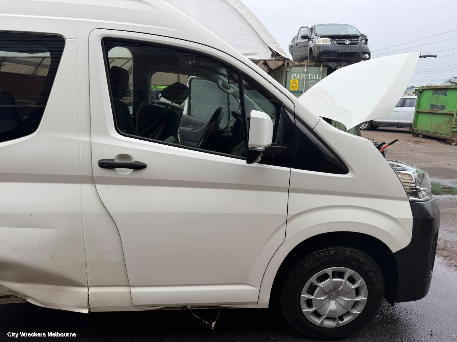 TOYOTA HIACE SPARE WHEEL CARRIER, 300 SERIES, 02/2019 ONWARDS