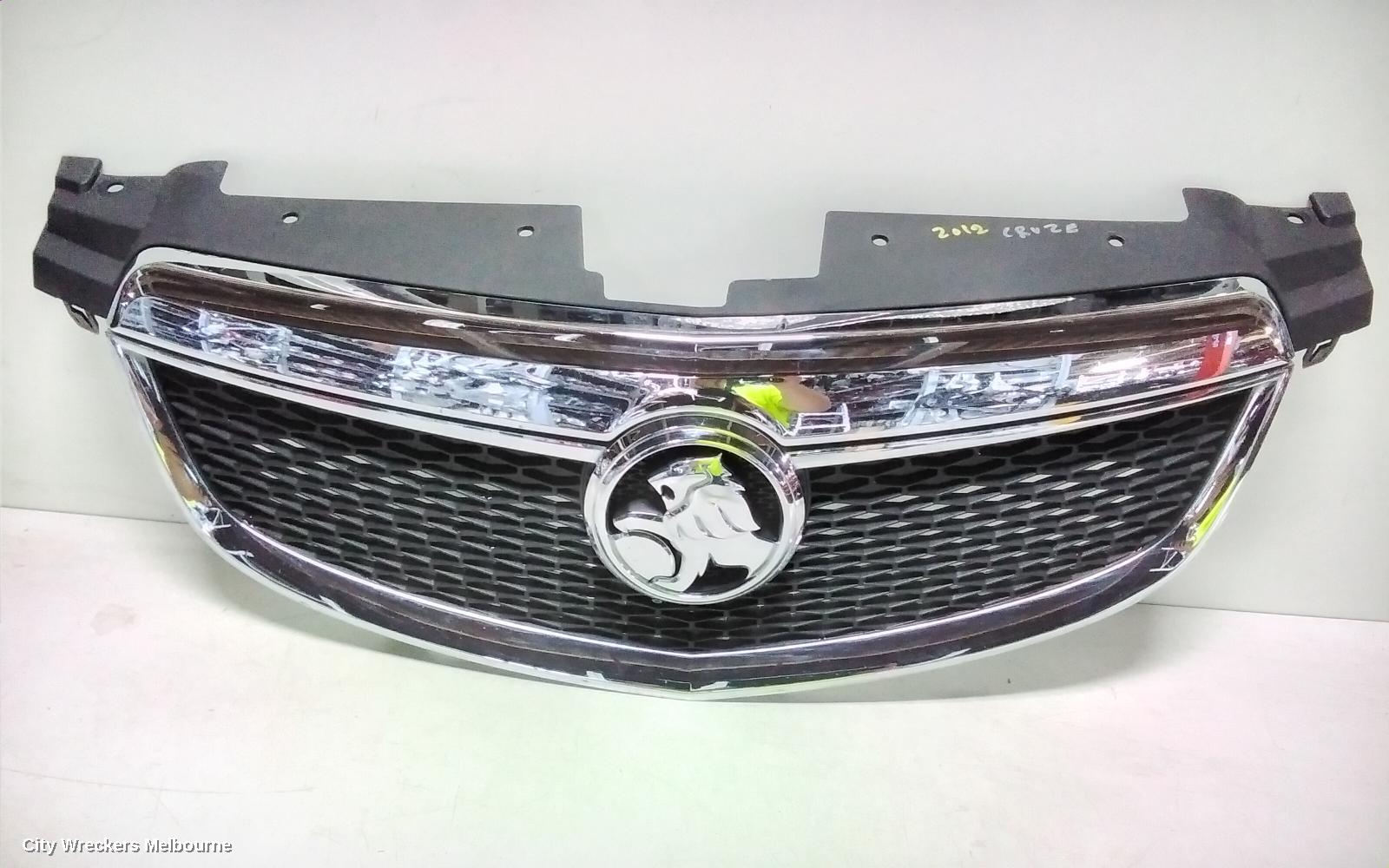 HOLDEN CRUZE GRILLE, RADIATOR GRILLE, JH, SEDAN/HATCH, CD/CDX/EQUIPE, 03/2011 - 06/2012