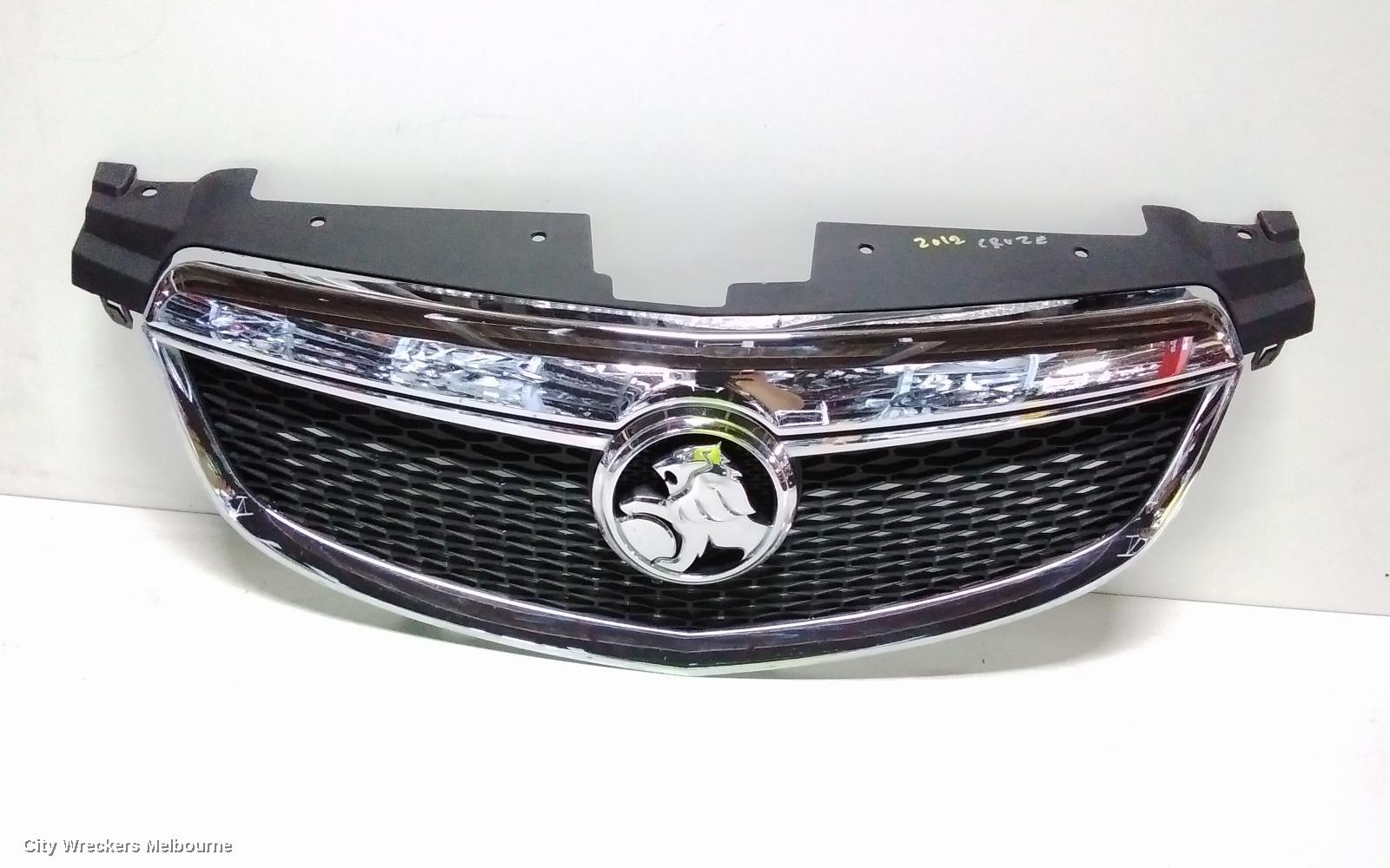 HOLDEN CRUZE GRILLE, RADIATOR GRILLE, JH, SEDAN/HATCH, CD/CDX/EQUIPE, 03/2011 - 06/2012