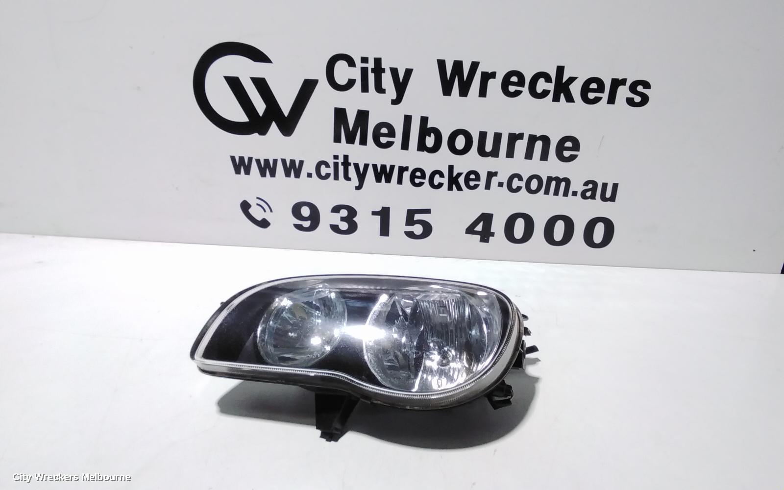 TOYOTA COROLLA LEFT HEADLAMP, AE112, SEDAN/SECA, 10/1999 - 11/2001