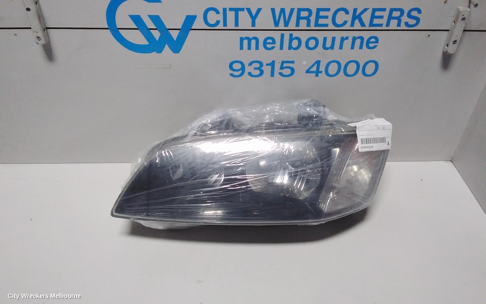 HOLDEN COMMODORE LEFT HEADLAMP, VE SI, OMEGA/BERLINA/LUMINA/SS/SV6/INTERNATIONAL/60TH ANNIV, 08/2006 - 08/2010