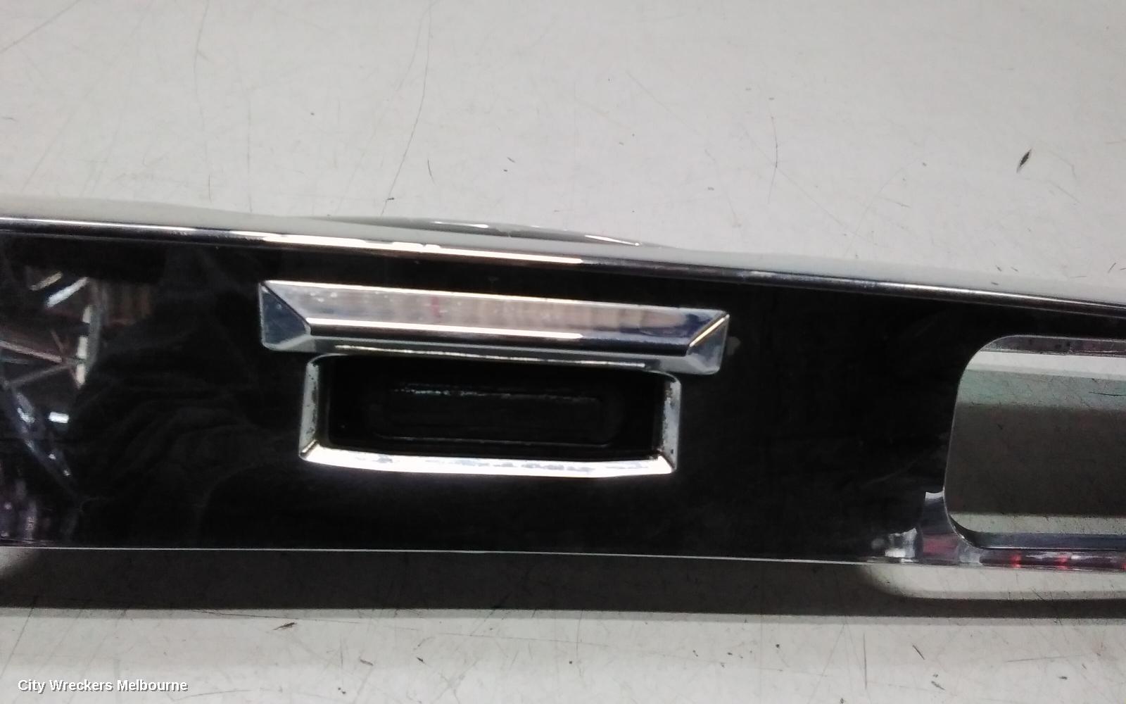 SUBARU IMPREZA REAR GARNISH, CENTRE, HATCH, CHROME, G3, 04/2007 - 12/2013