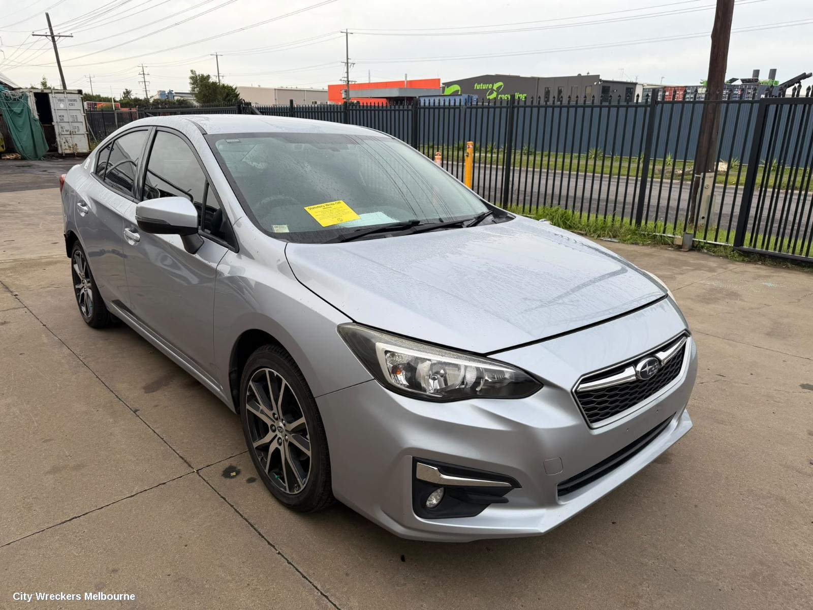 SUBARU IMPREZA DOOR HANDLE, G5, LH FRONT, OUTER, COLOUR CODED, 09/2016 - 09/2023