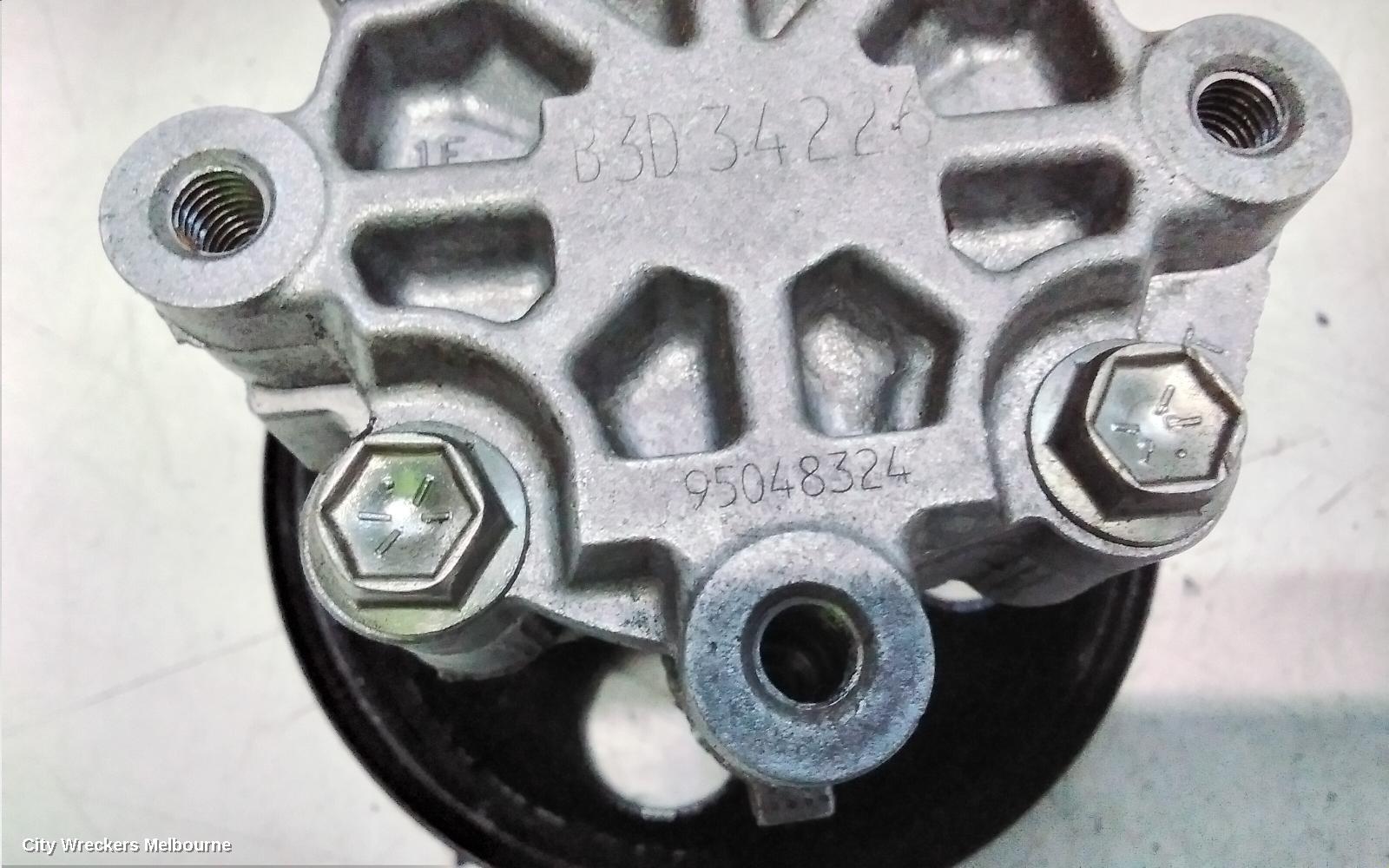 HOLDEN CAPTIVA STEERING PUMP, PETROL, 2.4, LE5/LE9, CG, 01/2011 - 06/2018