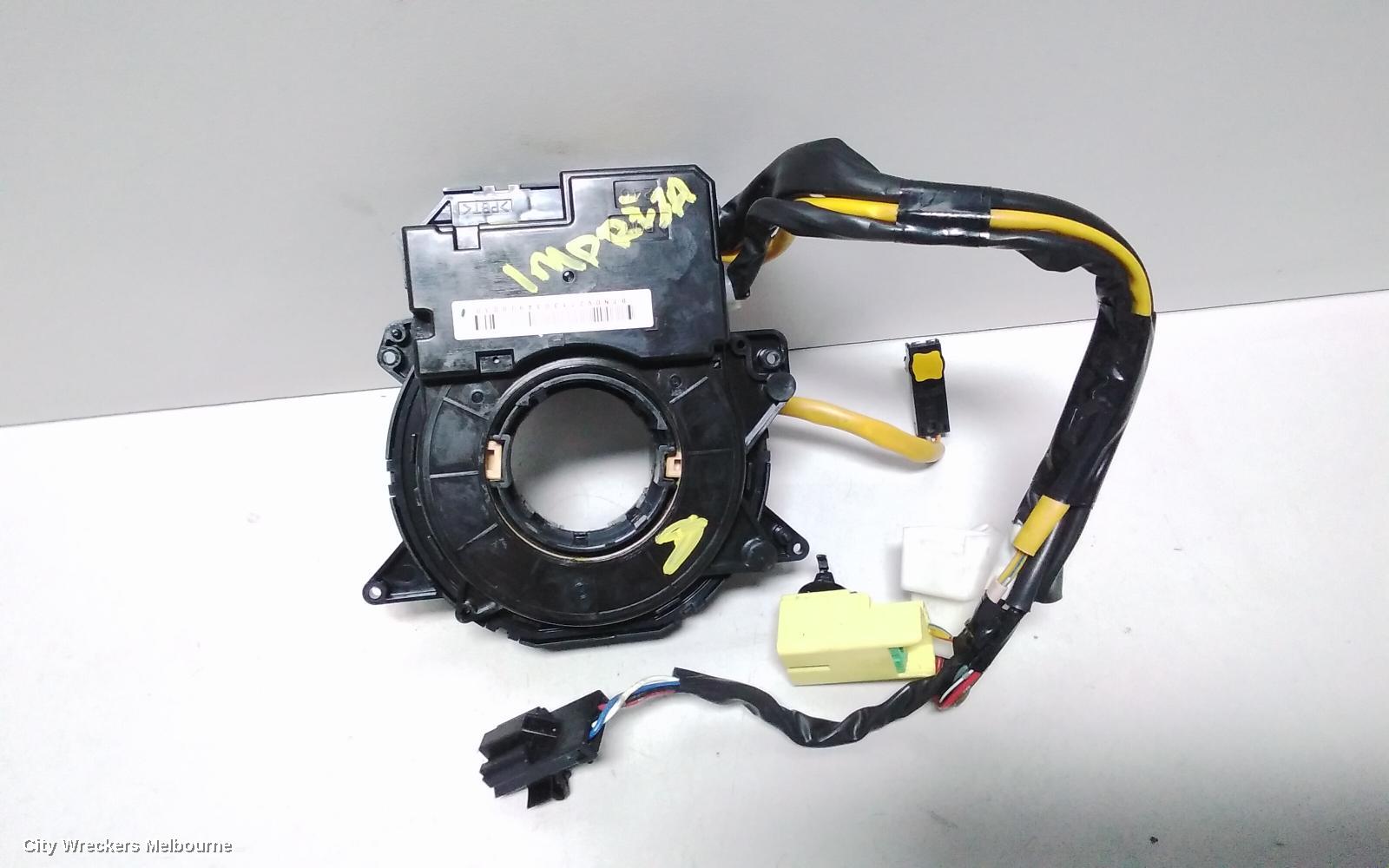 SUBARU IMPREZA AIRBAG MODULE/SENSOR, CLOCKSPRING, G3, 04/2007 - 11/2011