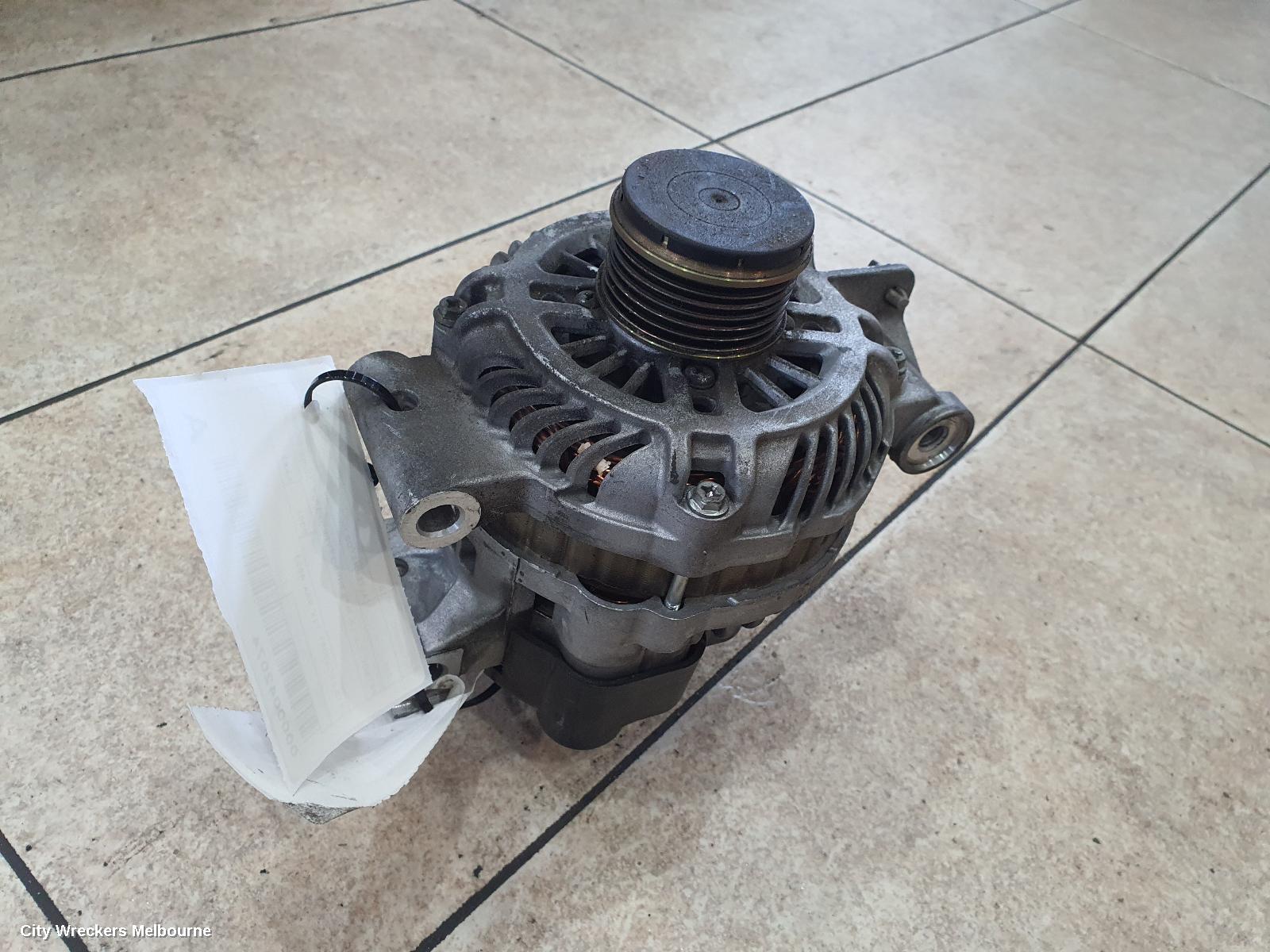 MAZDA 6 ALTERNATOR, PETROL, 2.3, L3, 2 PIN, NON CLUTCH TYPE PULLEY, GG/GY, 09/2002 - 06/2005