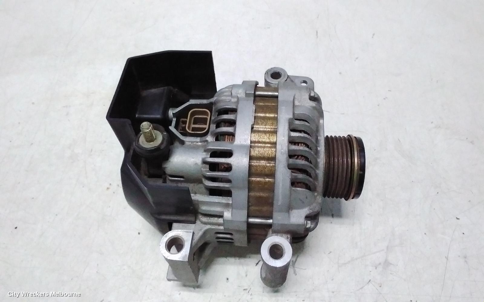 MAZDA 6 ALTERNATOR, PETROL, 2.3, L3, 2 PIN, NON CLUTCH TYPE PULLEY, GG/GY, 09/2002 - 06/2005