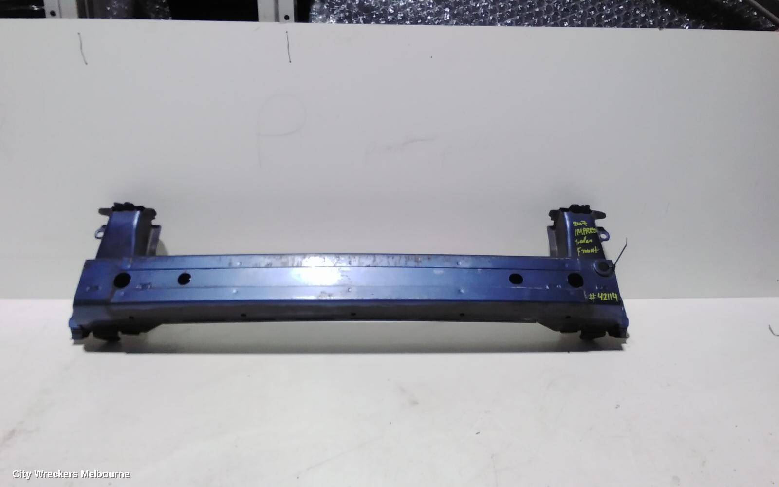 SUBARU IMPREZA F/BAR REINFORC/BRACK, REINFORCEMENT, 09/2005 - 04/2007