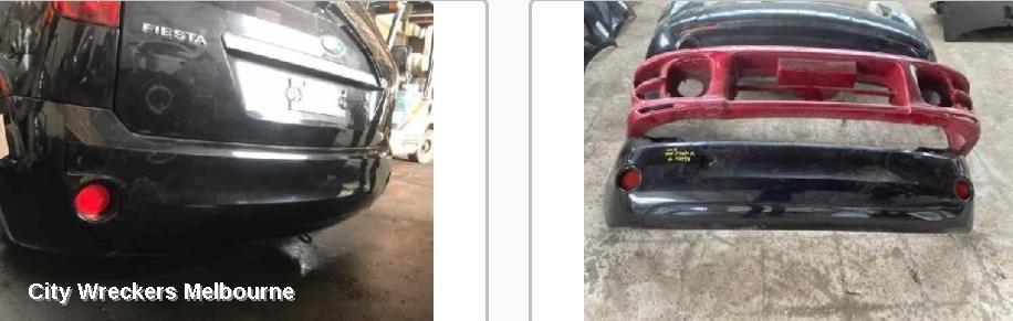 FORD FIESTA REAR BUMPER, WQ (ROUND REFLECTORS)10/2005 ONWARDS