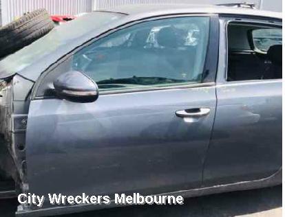 VOLKSWAGEN GOLF LEFT FRONT DOOR, GEN 6, 5DR HATCH, 12/2008 - 03/2013