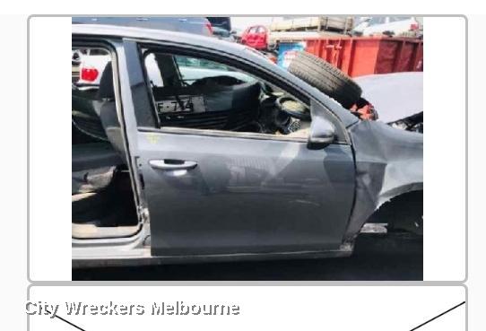 VOLKSWAGEN GOLF RIGHT FRONT DOOR, GEN 6, 5DR HATCH, 10/2008 - 03/2013
