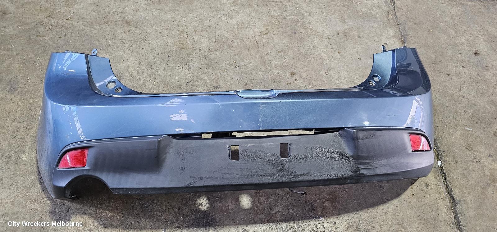 MAZDA 3 REAR BUMPER, BL, HATCH, NEO/MAXX SPORT/MZR-CD, NON PARK SENSOR TYPE, 09/2011 - 10/2013