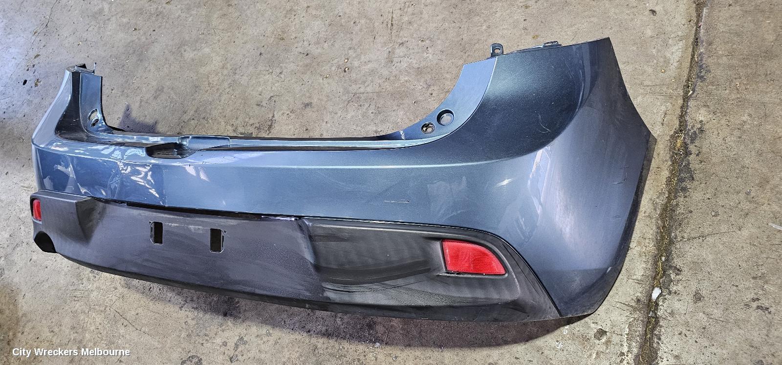 MAZDA 3 REAR BUMPER, BL, HATCH, NEO/MAXX SPORT/MZR-CD, NON PARK SENSOR TYPE, 09/2011 - 10/2013