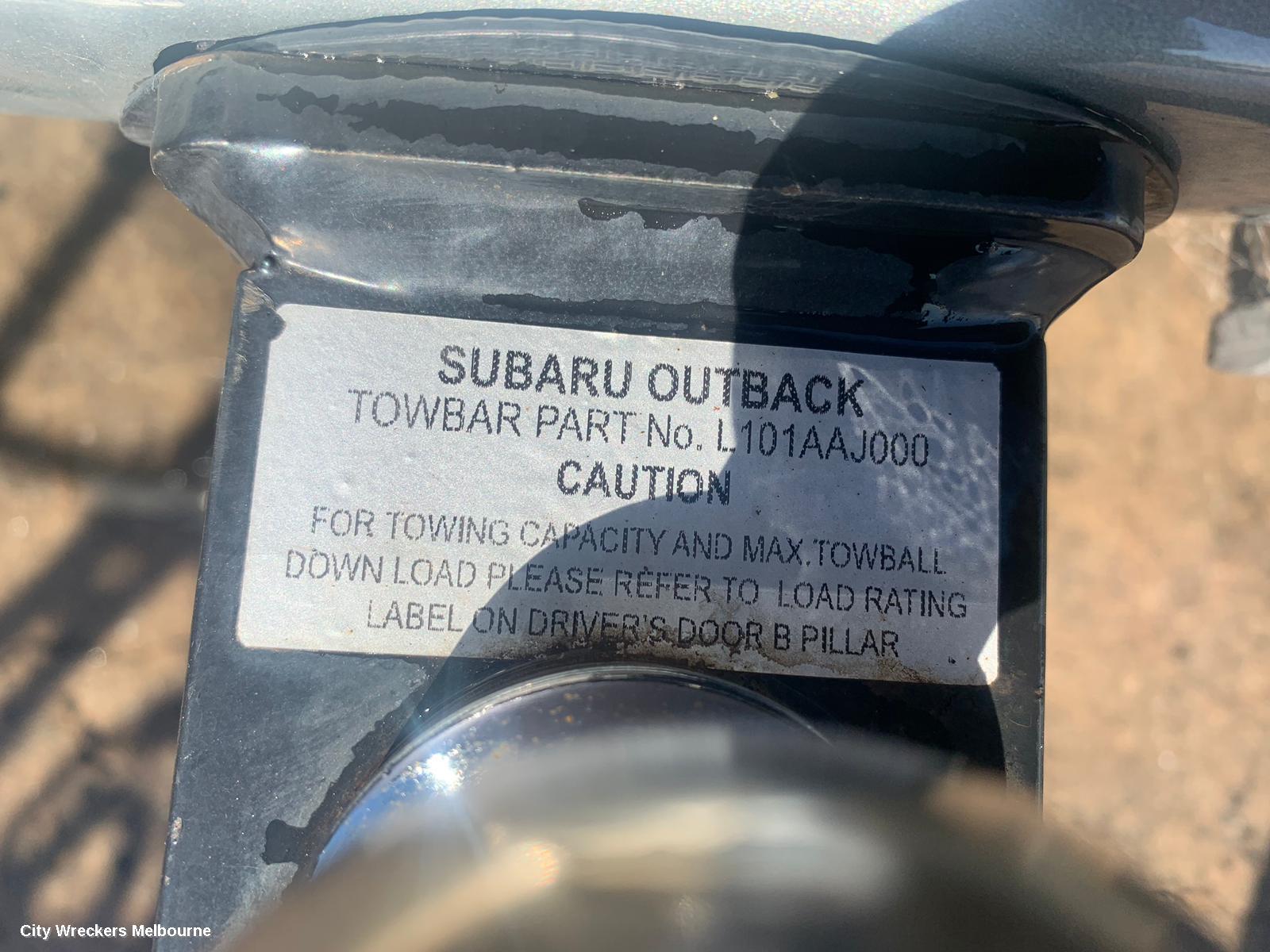 SUBARU OUTBACK BOOTLID/TAILGATE, TAILGATE, 5TH GEN, W/ CAMERA TYPE, 09/2009 - 11/2014