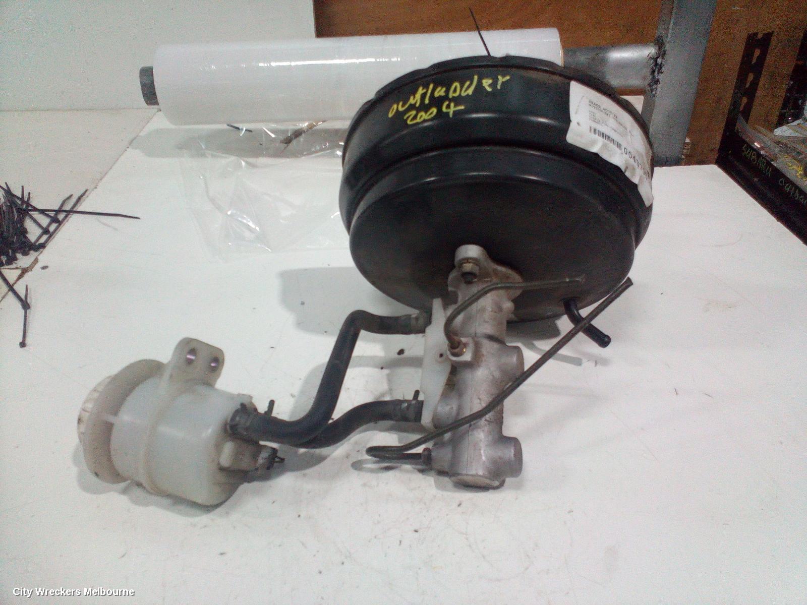MITSUBISHI OUTLANDER BRAKE BOOSTER, ZE, 12/2002 - 09/2006