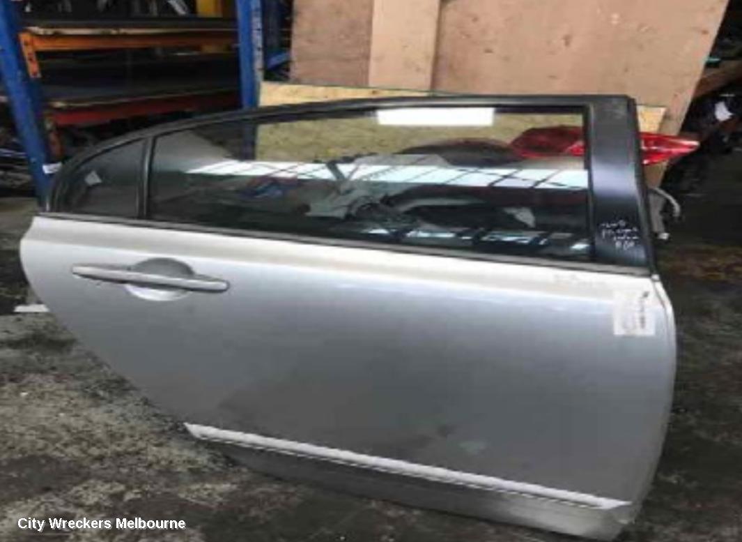 HONDA CIVIC RIGHT REAR DOOR, 8TH GEN, SEDAN/HYBRID, 02/2006 - 12/2011