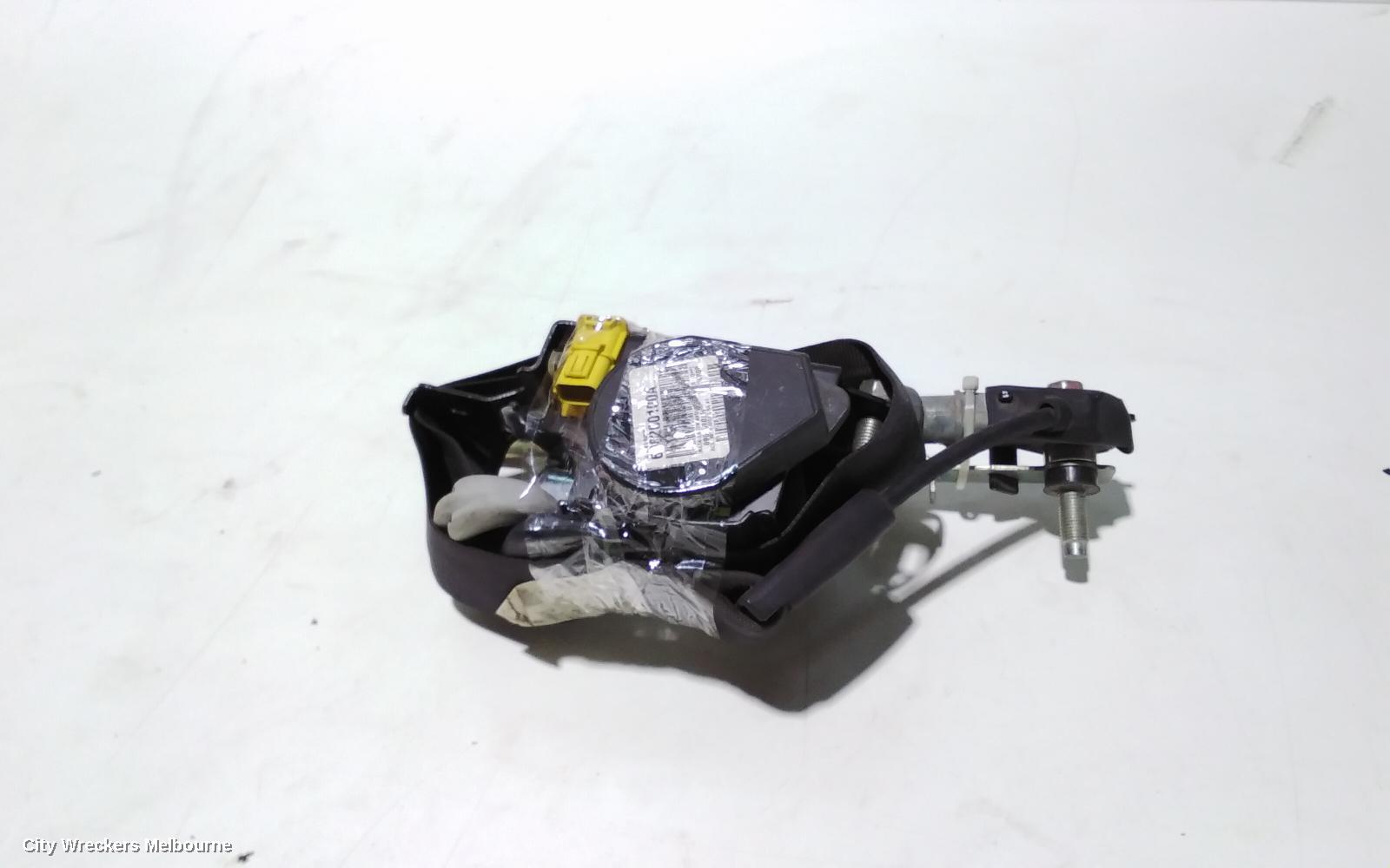 HONDA CRV SEATBELT/STALK, LH FRONT, SEAT BELT ONLY, GREY, RE, 03/2007 - 10/2012