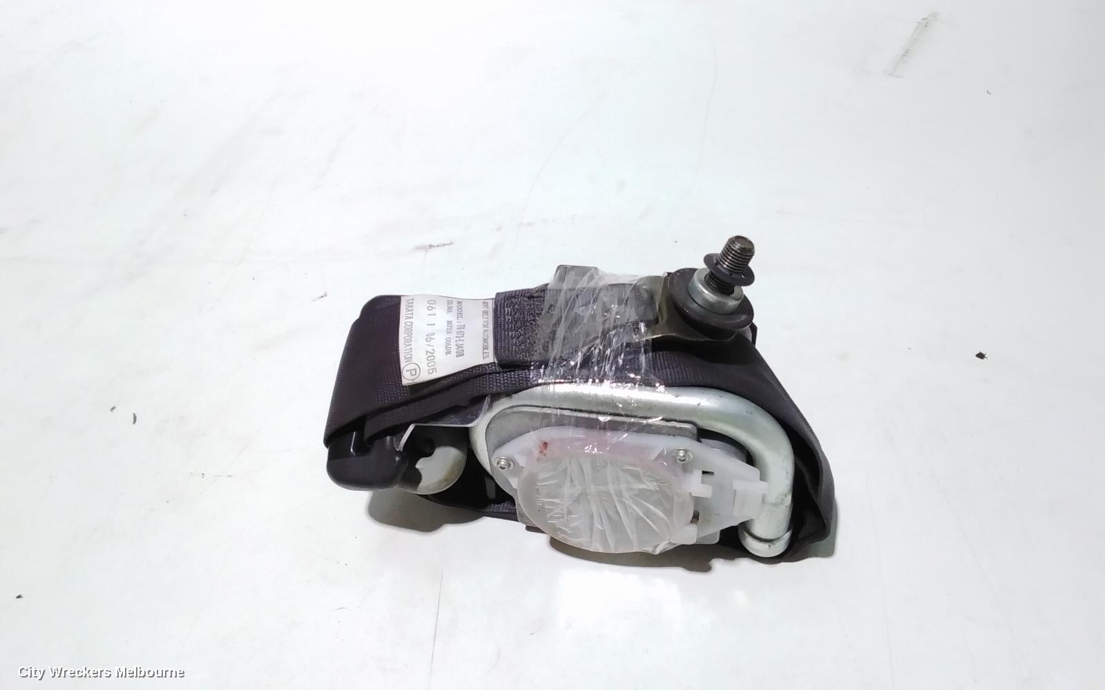 HONDA JAZZ SEATBELT/STALK, LH FRONT, SEAT BELT ONLY (NO STALK), GD, 10/2002 - 09/2008
