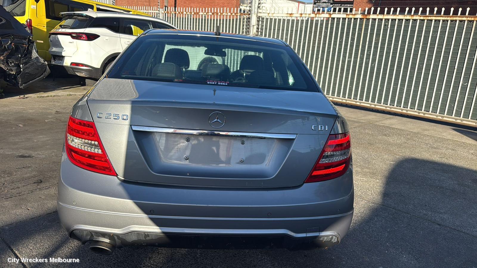 MERCEDES C CLASS INTERIOR MIRROR, W204, 2007-01/2015