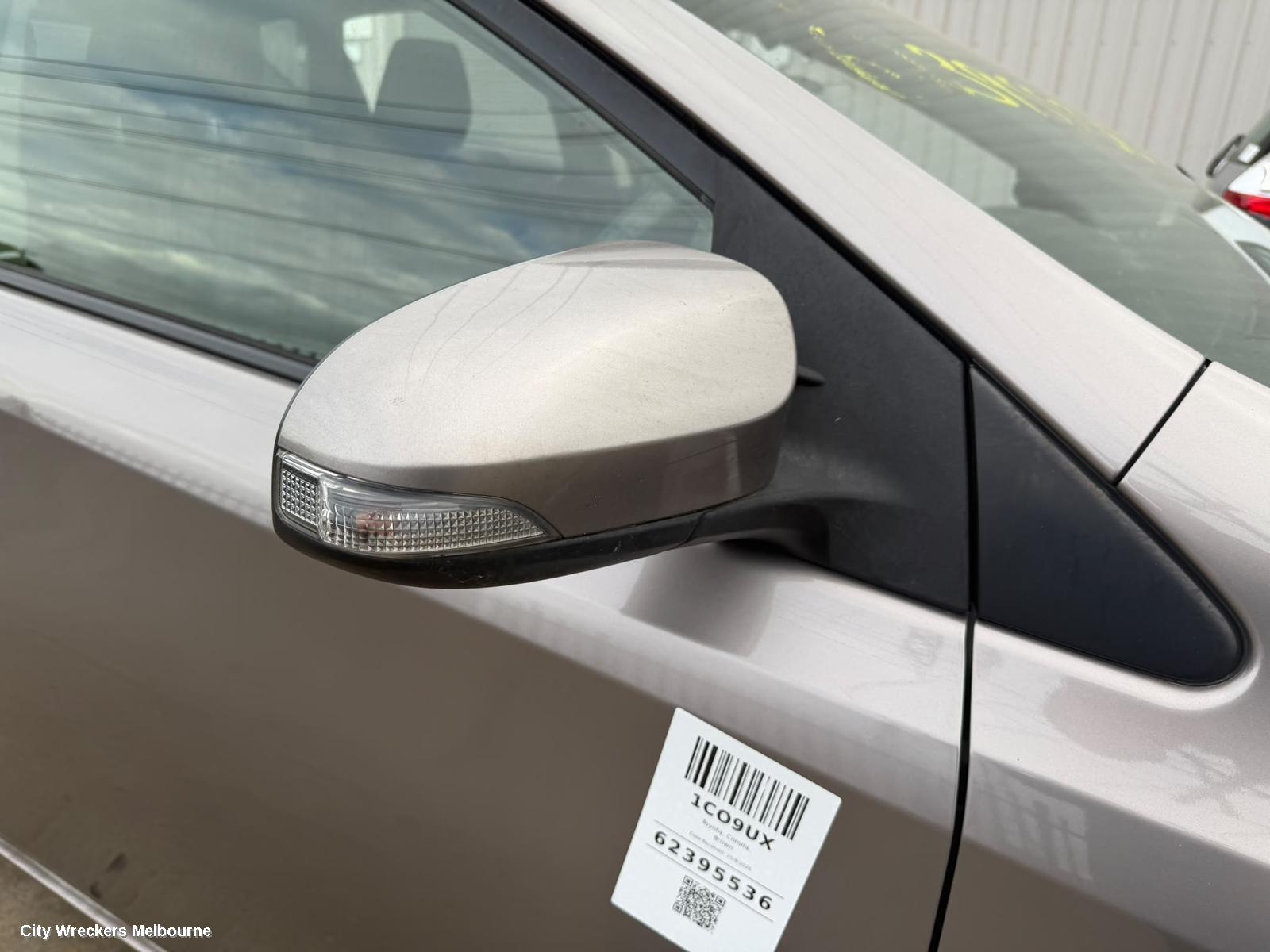 TOYOTA COROLLA LEFT TAILLIGHT, ZRE182R, HATCH, 08/2012 - 03/2015