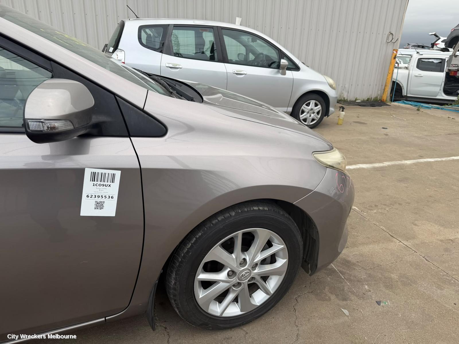 TOYOTA COROLLA LEFT TAILLIGHT, ZRE182R, HATCH, 08/2012 - 03/2015