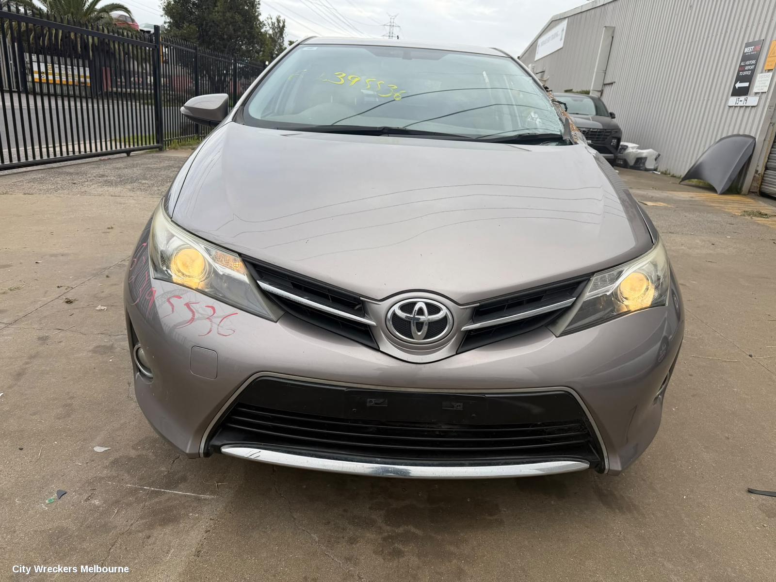 TOYOTA COROLLA LEFT TAILLIGHT, ZRE182R, HATCH, 08/2012 - 03/2015