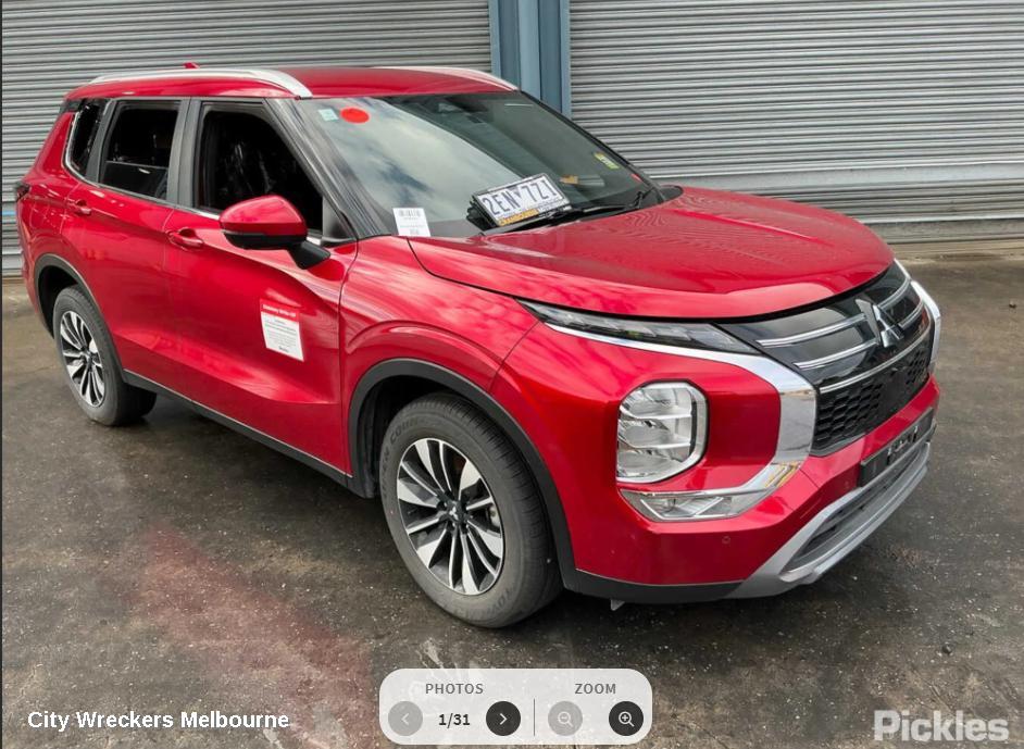 MITSUBISHI OUTLANDER ROOF RAIL